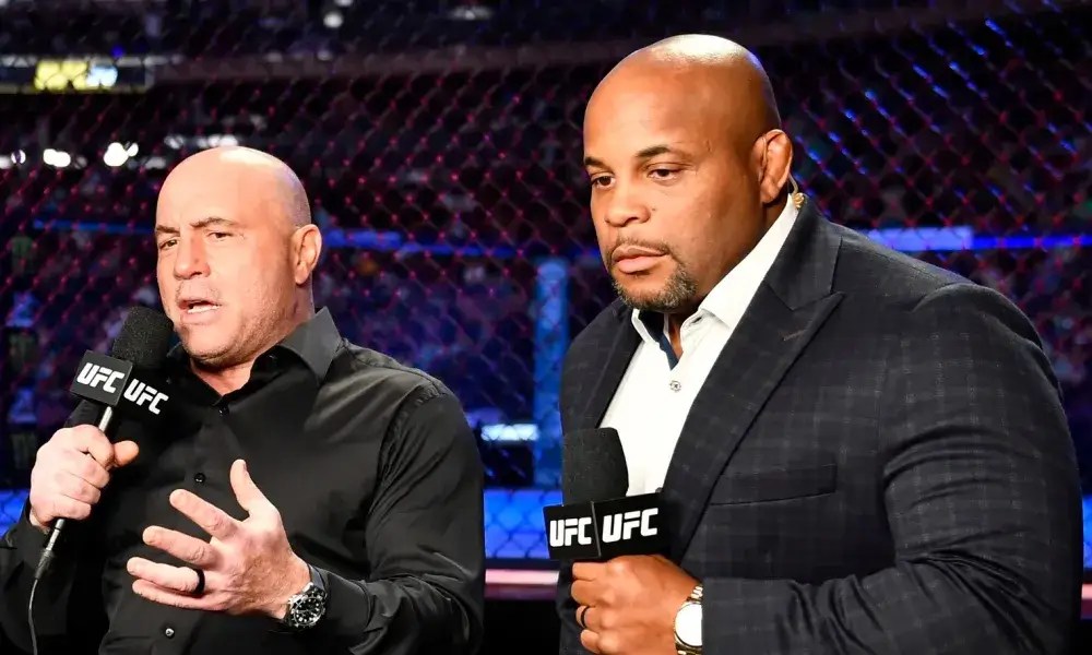 Joe Rogan and Daniel Cormier (via MMA Junkie)