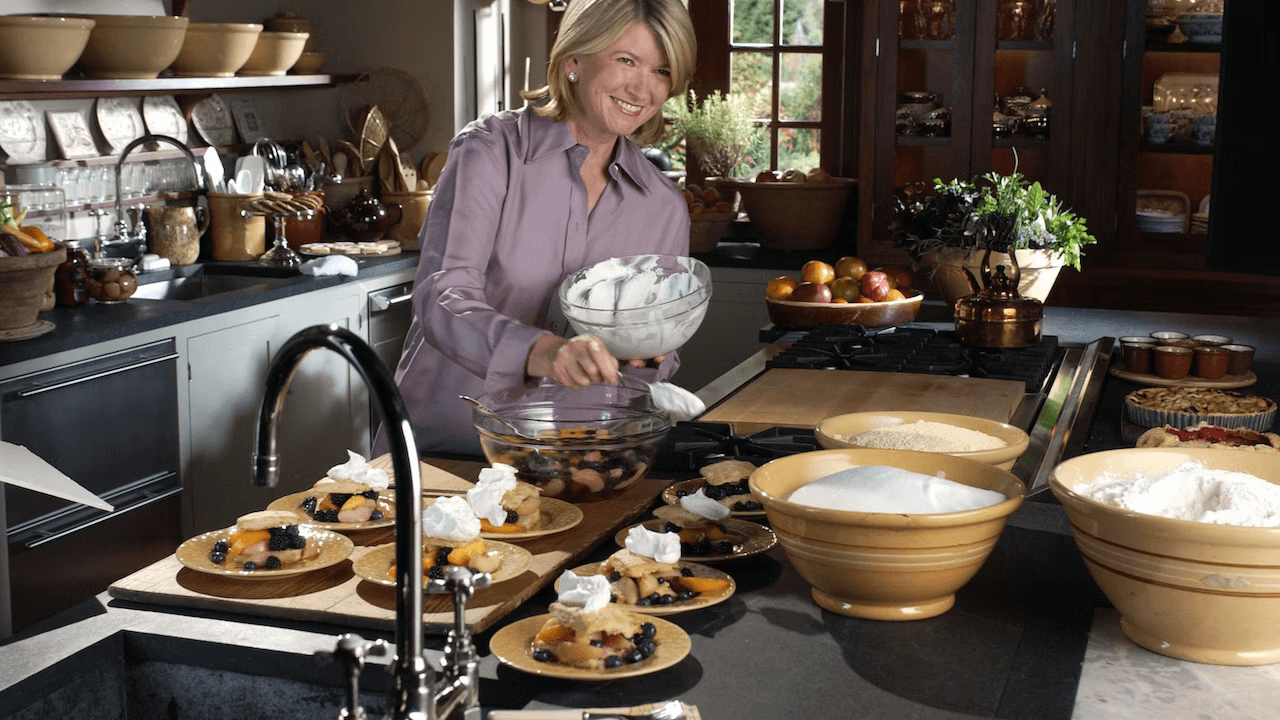 Martha Stewart in The Martha Stewart Show
