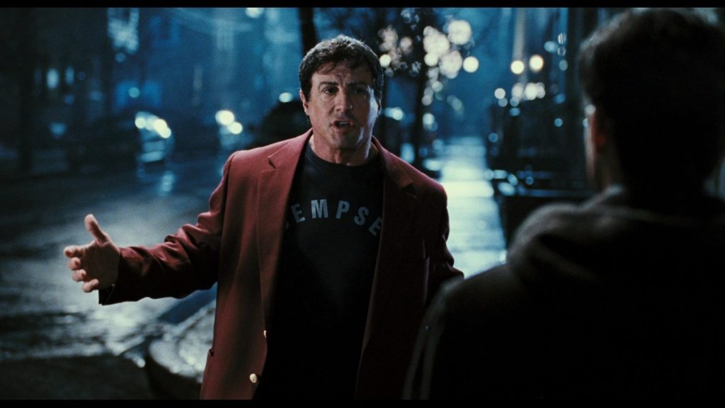 Sylvester Stallone in a still from Rocky Balboa