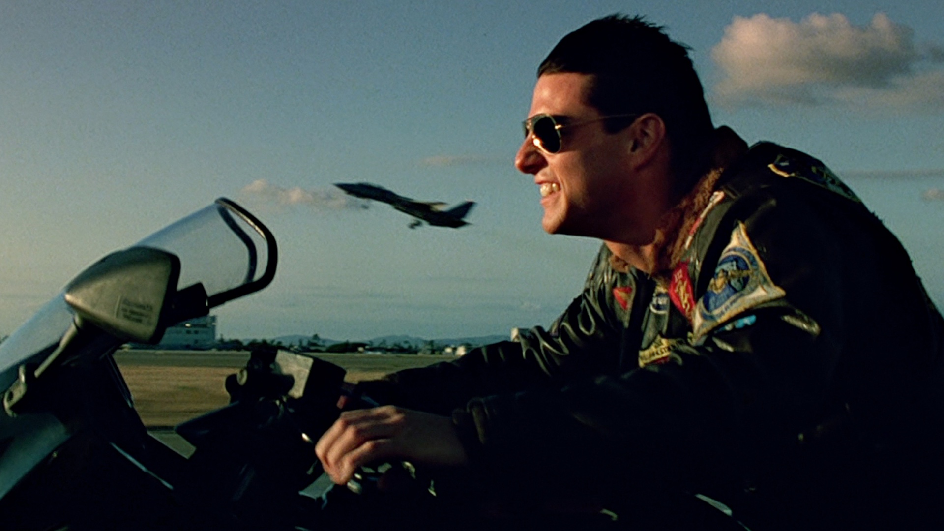 Tom Cruise in a still from Top Gun: Maverick