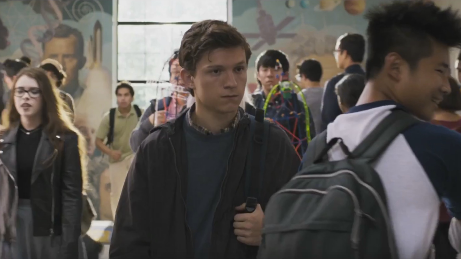 Tom Holland as Spider-Man in the MCU