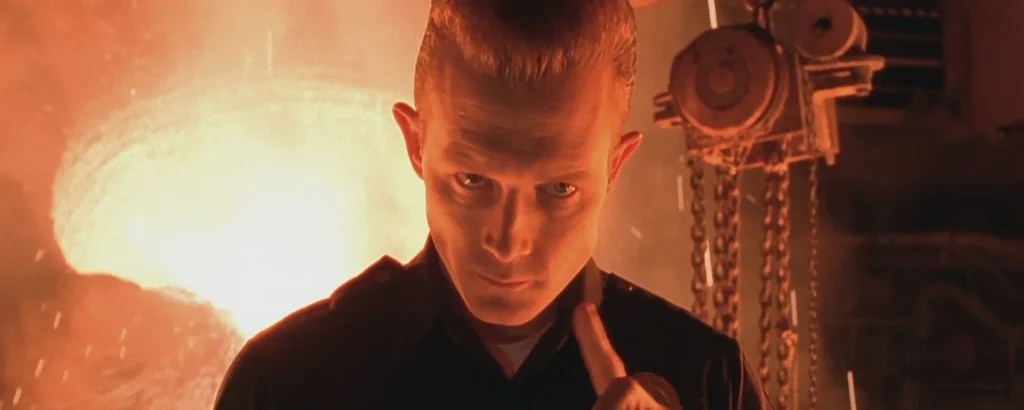 Robert Patrick in Terminator 2: Judgement Day