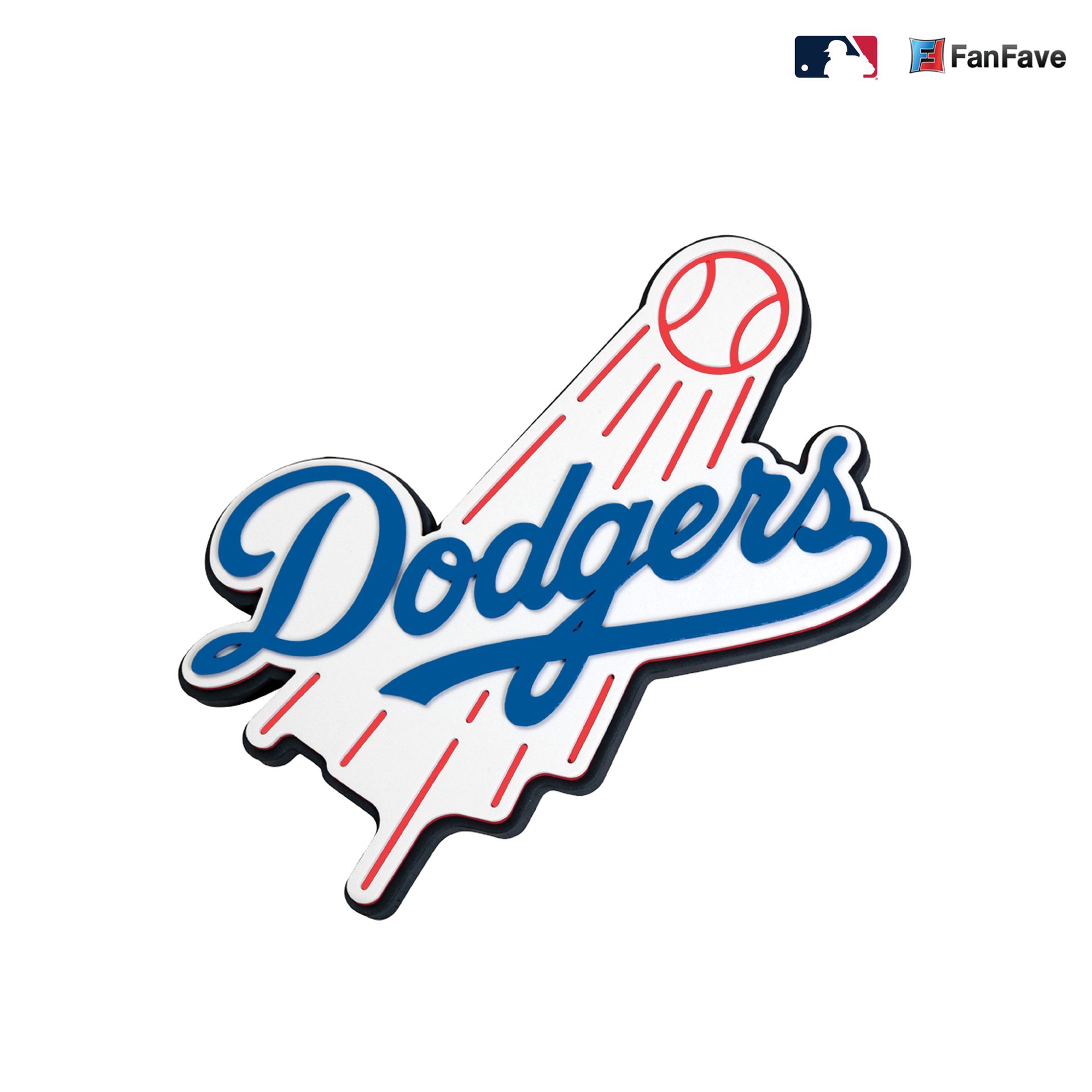 Los Angeles Dodgers EVA Foam 3D Wall Sign FanFave Inc.