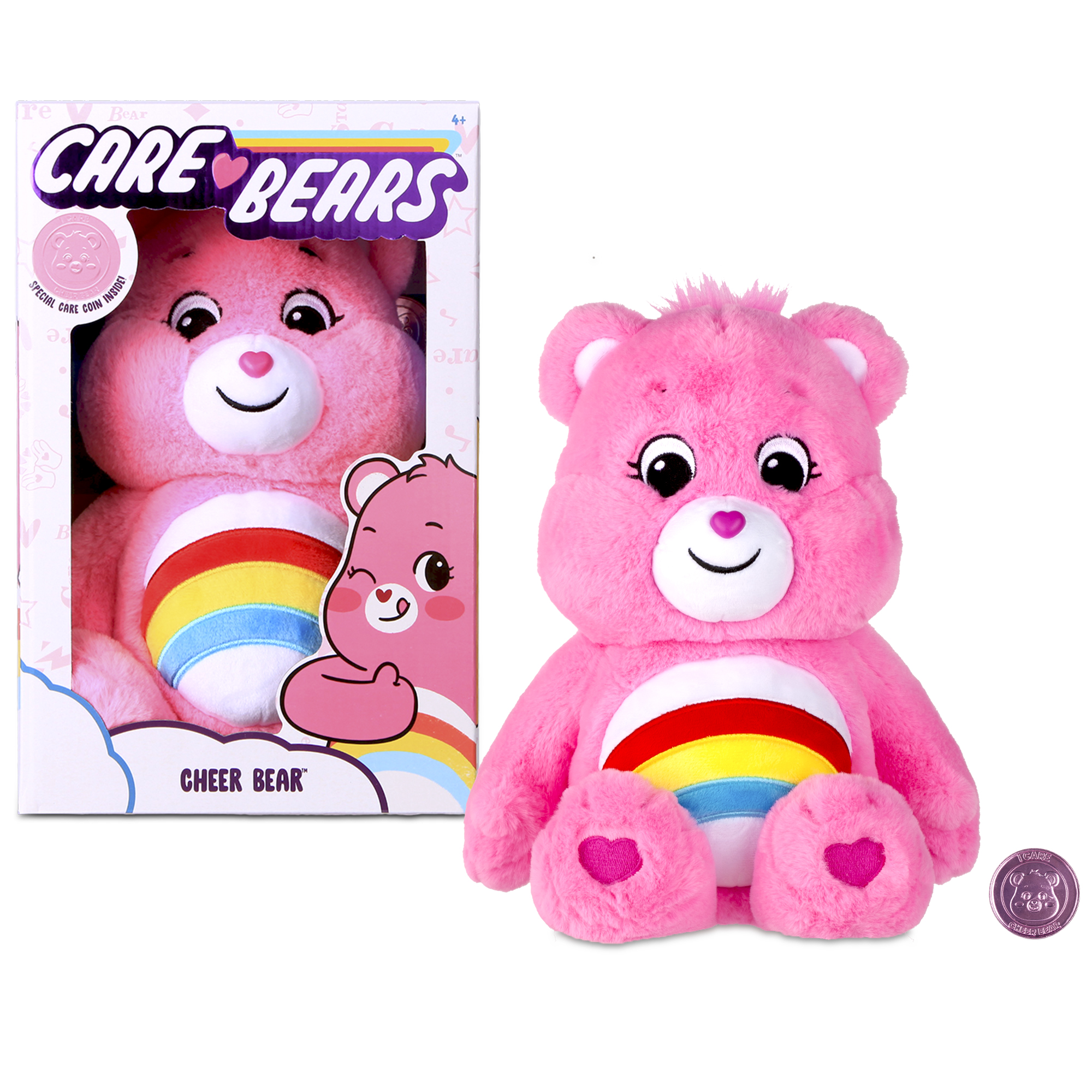 NEW 2020 Care Bears 14″ Plush Cheer Bear Soft