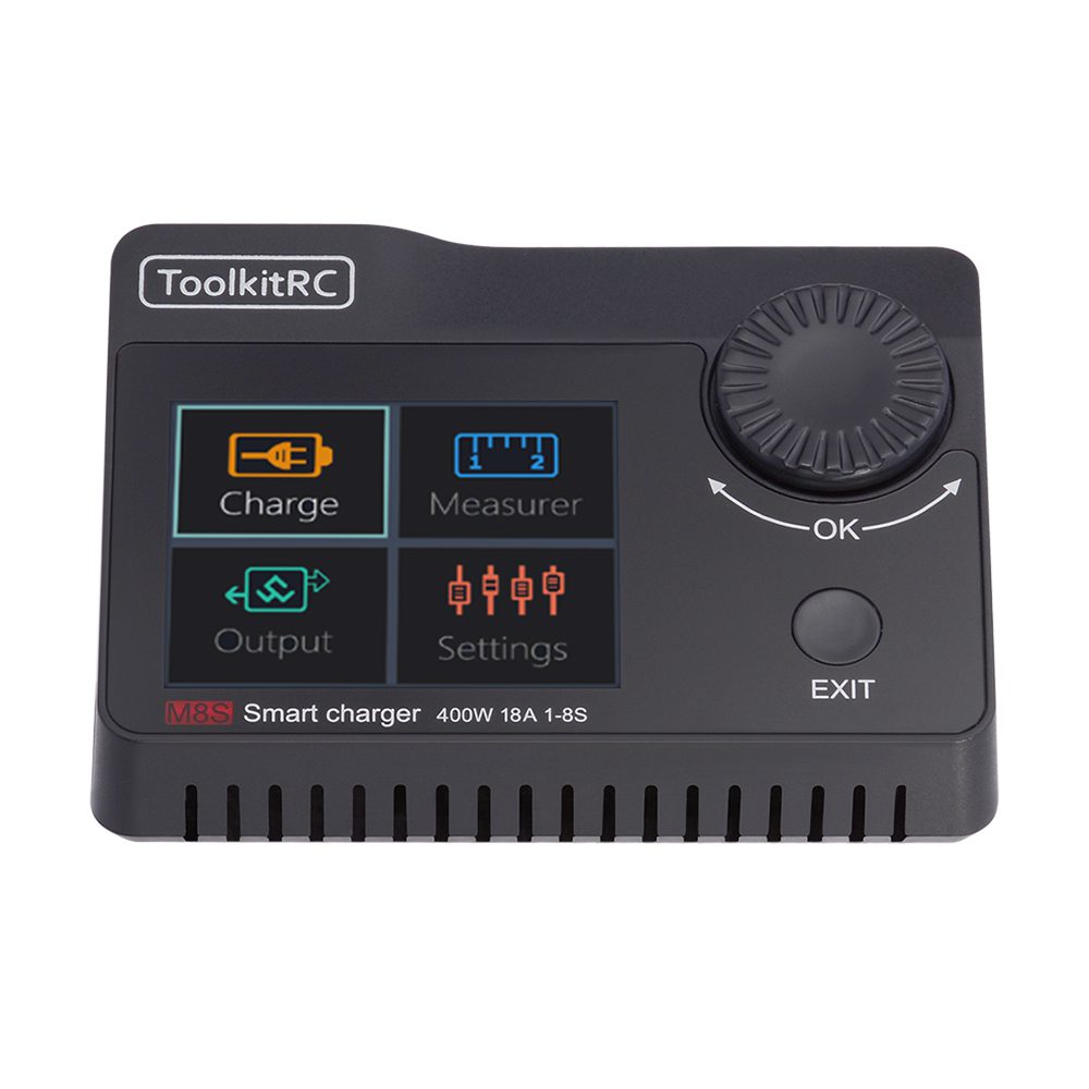 ToolkitRC M8S Multifunction Charger, Balancer, Servo Tester