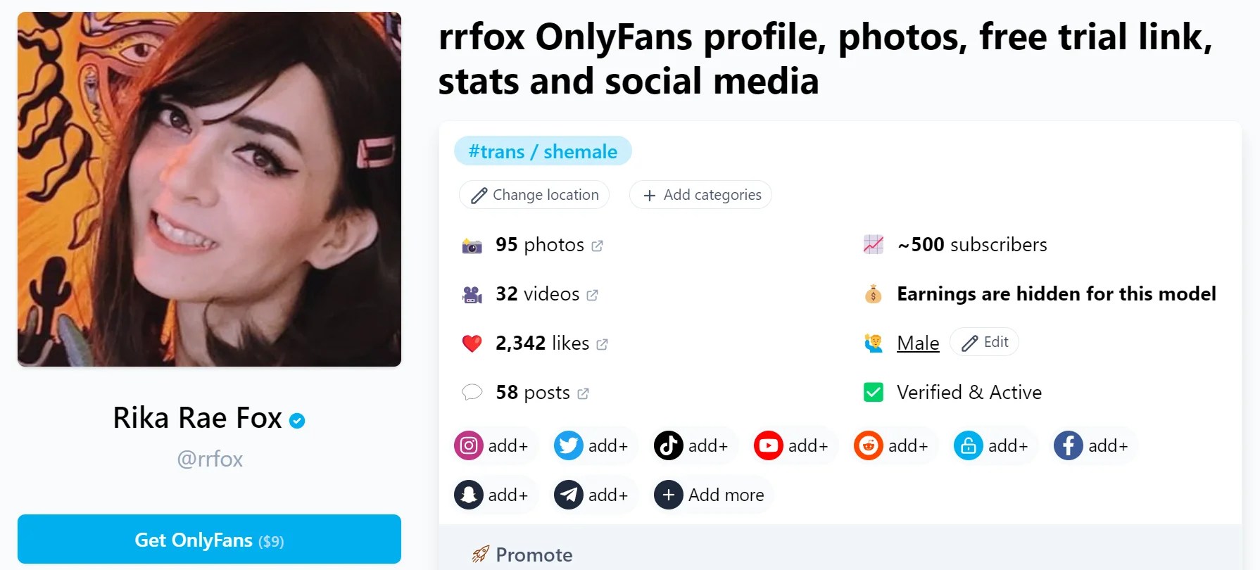 Rrfox: Obedient Little Transgirl | Rika Rae Fox OnlyFans Review (Leaks