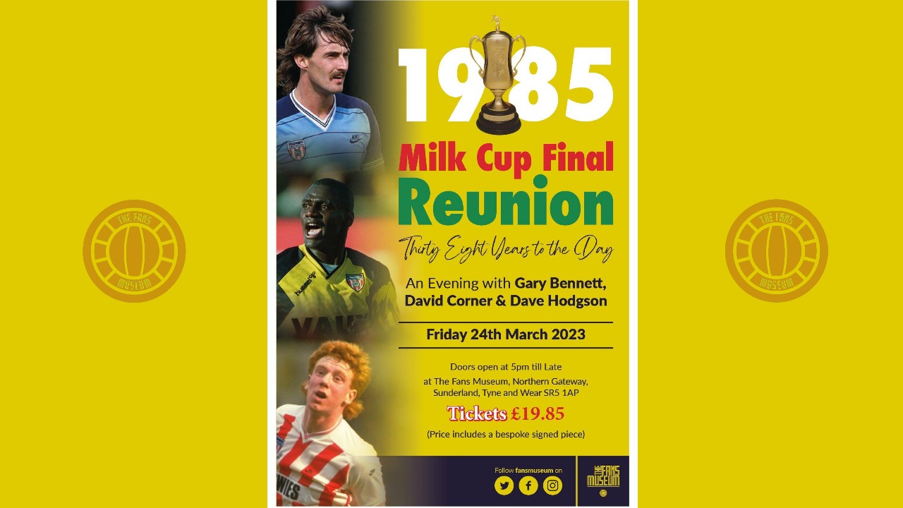 Milk Cup Final Reunion Fans Museum