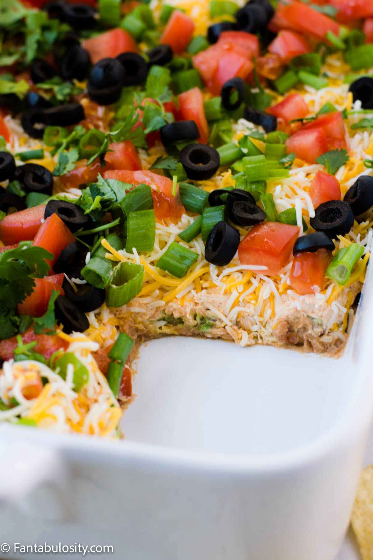 Easy Taco Layer Dip Recipe Fantabulosity
