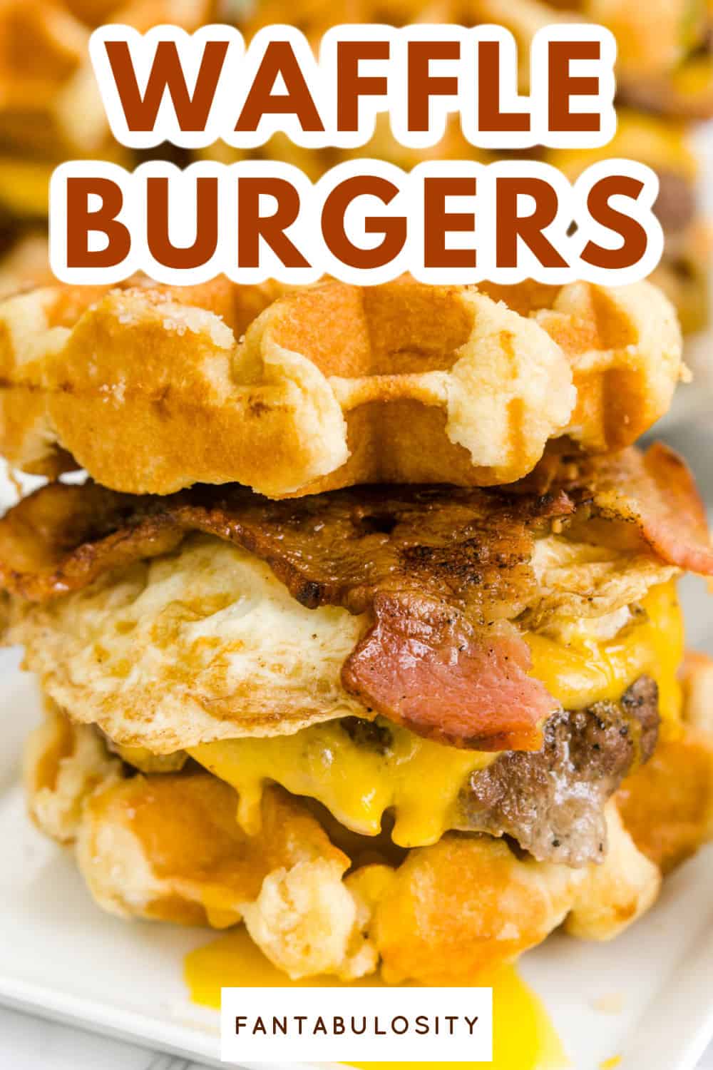 Waffle Burger Fantabulosity