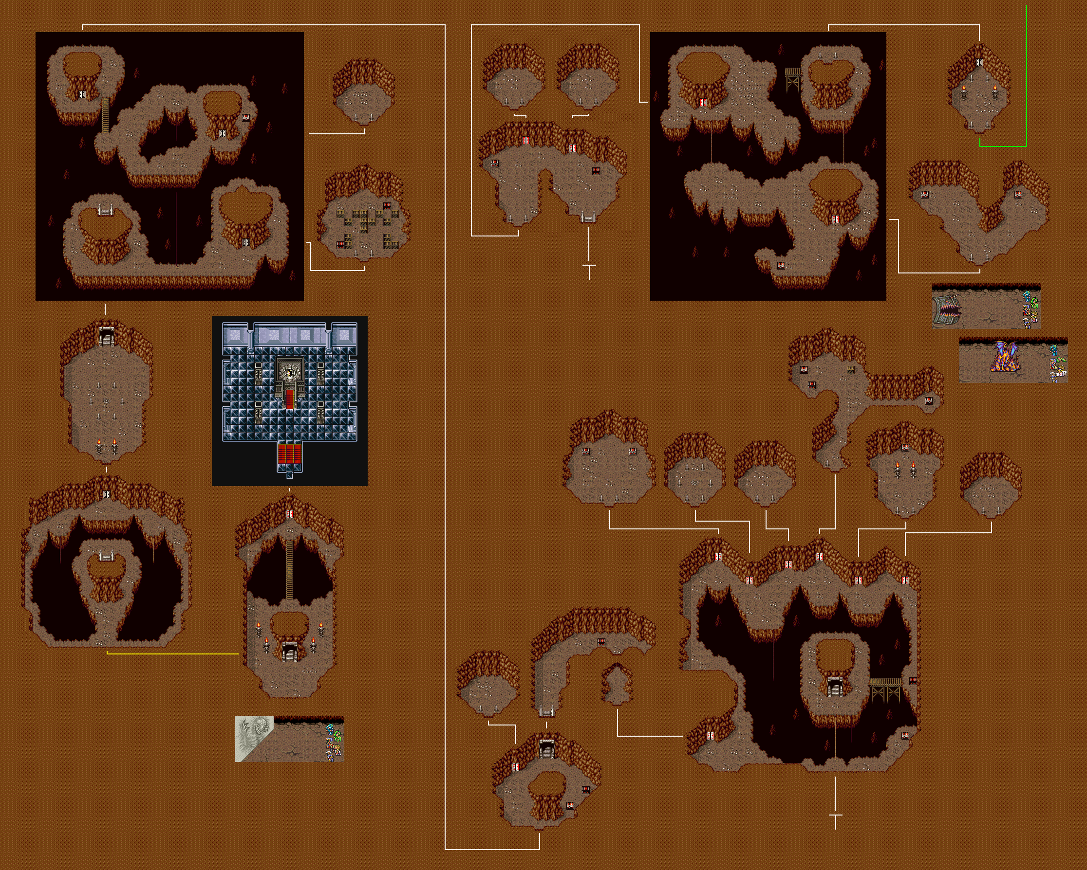Final Fantasy 4 Maps