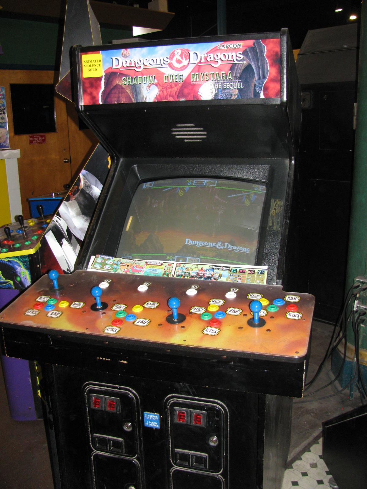 D&amp,D Games ID? KLOV/VAPS Coinop Videogame, Pinball