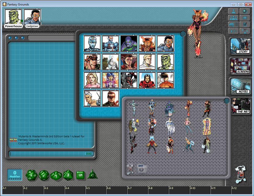 Mutants & Masterminds Ruleset and Hero's Handbook for Fantasy Grounds