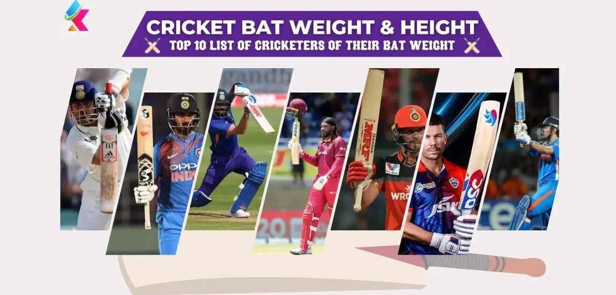 Ideal Cricket Bat Weight & Height Guide Top Cricketers Bat Weight