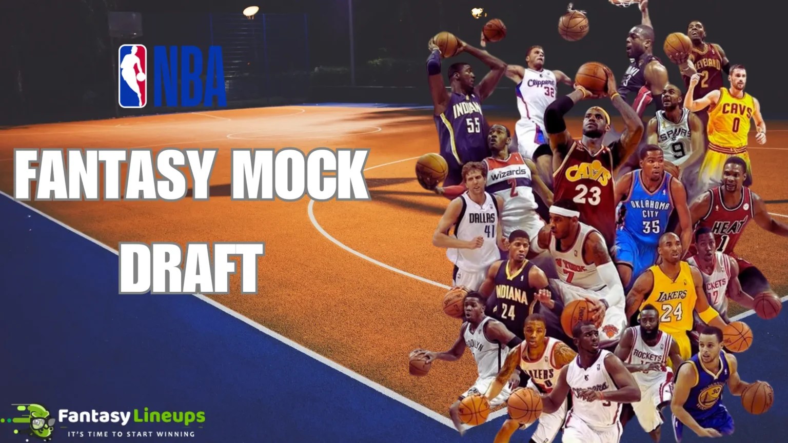 NBA Fantasy Mock Draft A Simulation Guide to Building Your Winning(03)