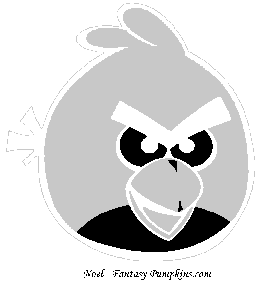 Angry Birds Pumpkin Carving Templates, Costumes, and More