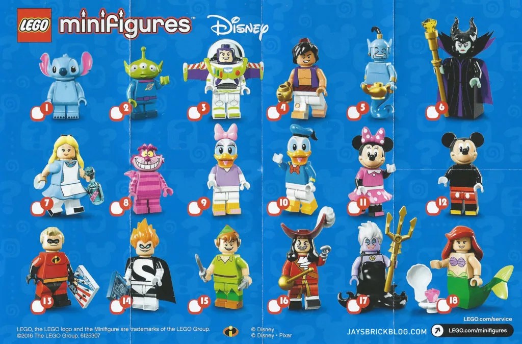 LEGO Disney Minifigure Series 3 '100th Anniversary' Rumors and Predictions (January 2023)
