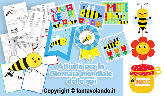 Giornata Mondiale Delle Api (20 Maggio): Attività, Schede Didattiche, Lavoretti, Poesie - Fantavolando 375_x_640_jpg