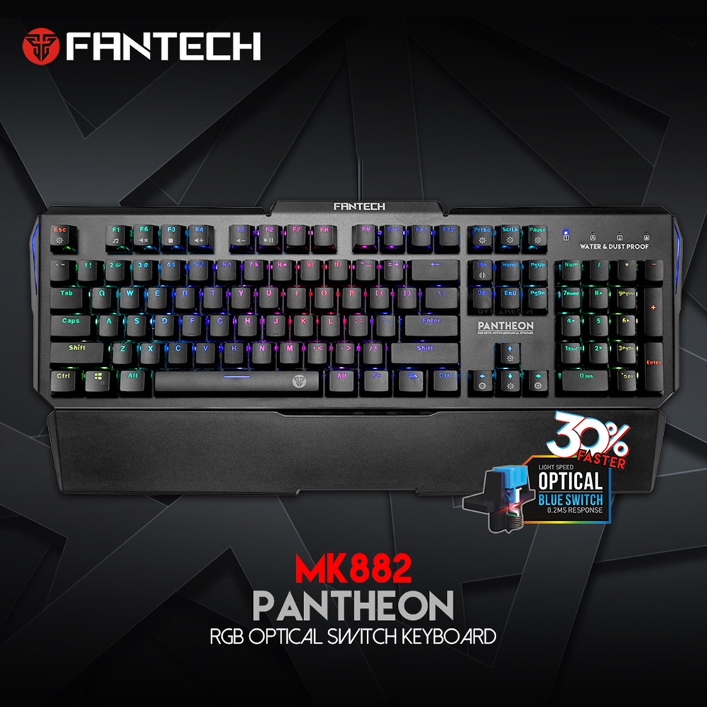 FANTECH MK882 Pantheon RGB Optical Switch Keyboard FANTECH