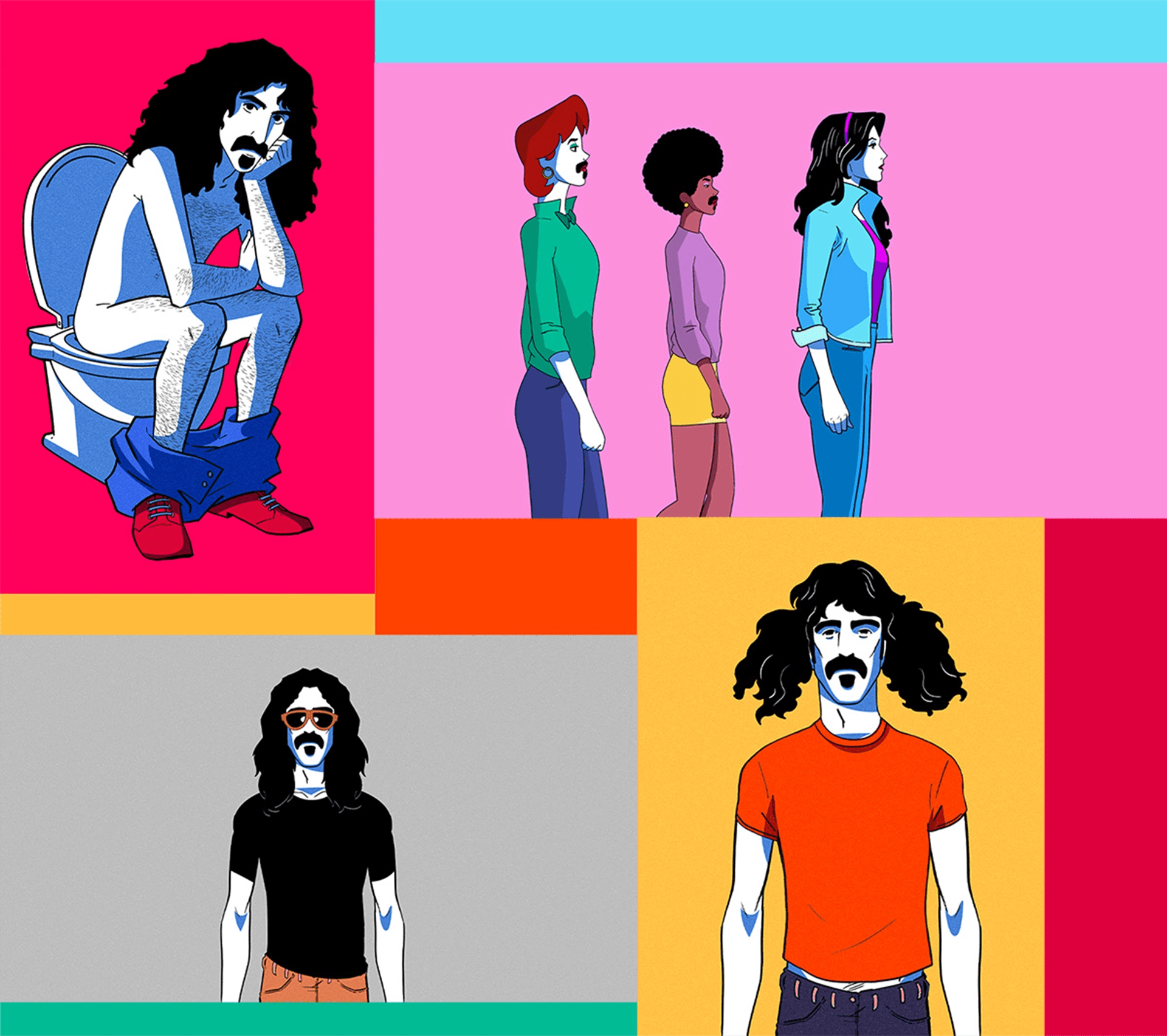Universal Music Frank Zappa Valley Girl Music Video Fantoons