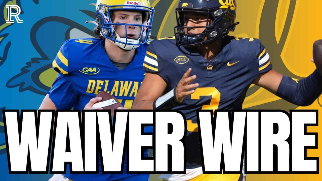 College Fantasy Football Week 3 Waiver Wire Gemstones FantraxHQ