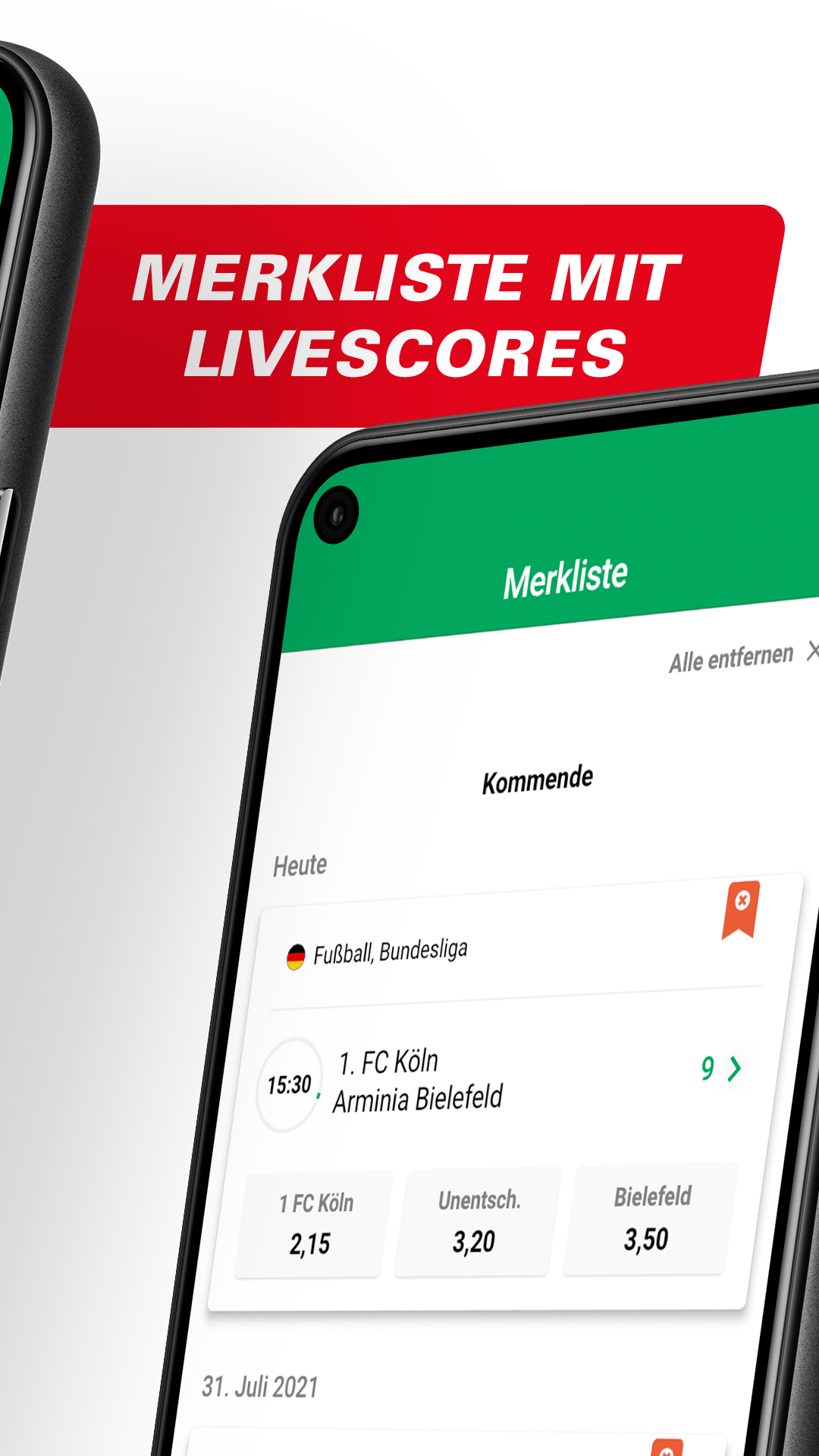 ODDSET Sport Mobile App für Android und iOS ODDSET FANZONE