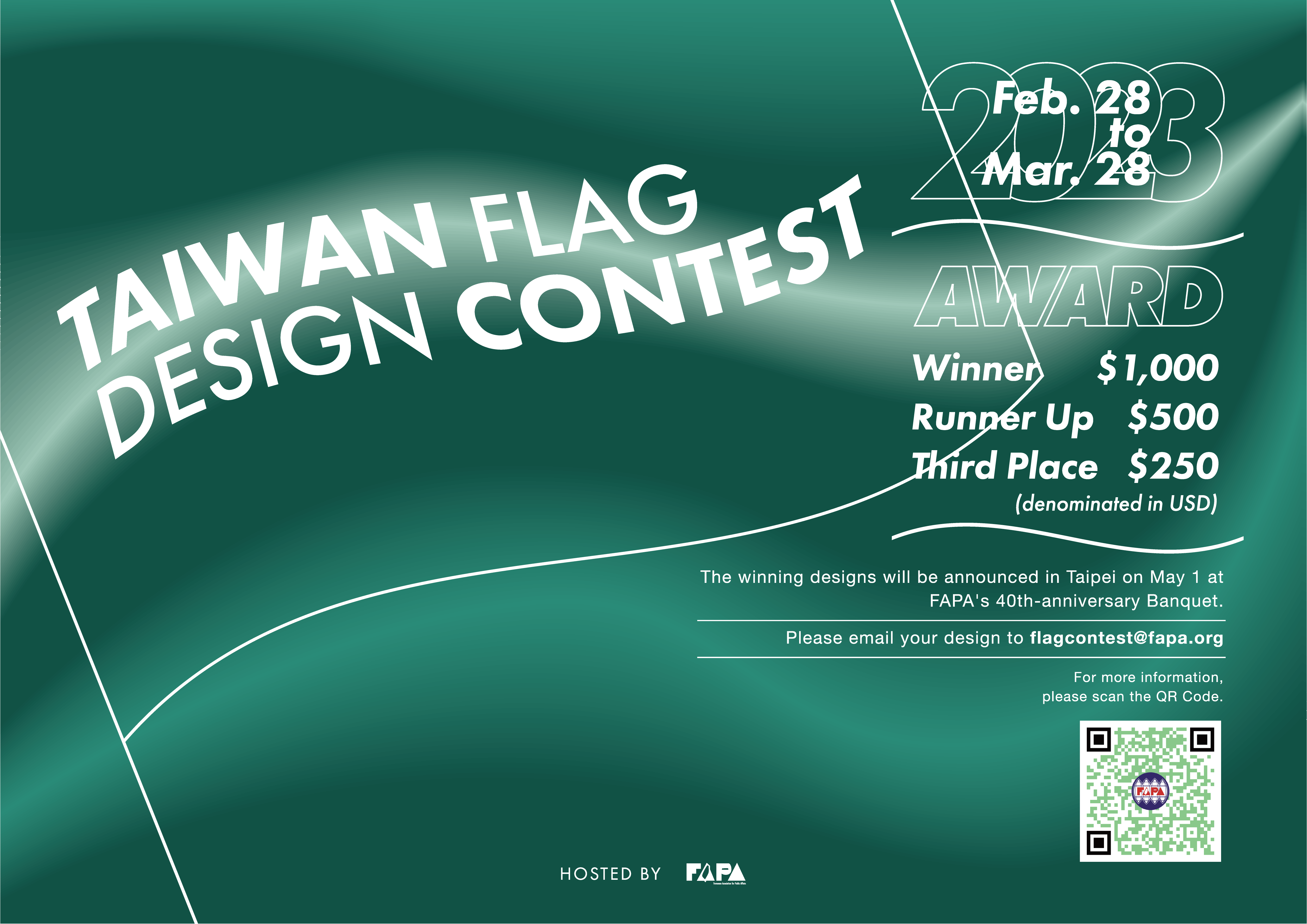 Taiwan Flag Design Contest Formosan Association for Public Affairs