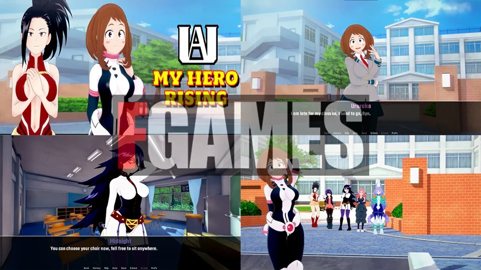 My Hero Rising v1.00 Fan Game My Hero Academia [ENG][ESP][PTBR] FGAMES