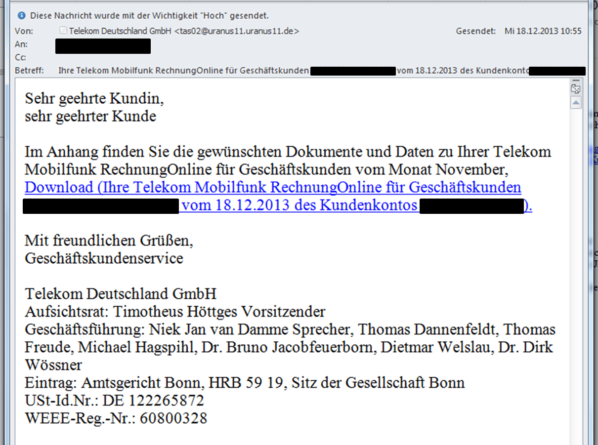 derazrosurp Telekom de rechnung