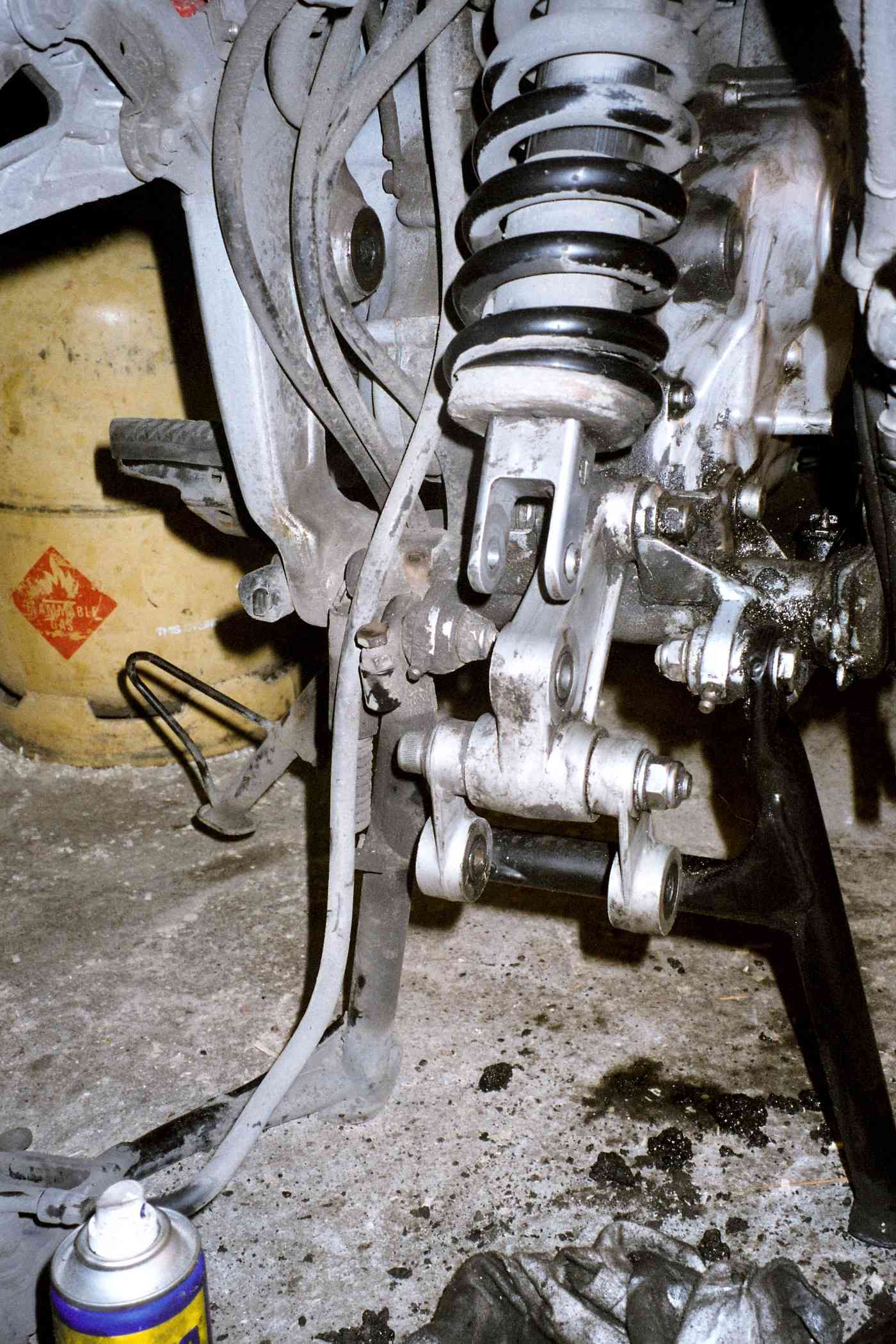 F650 Shock Maintenance