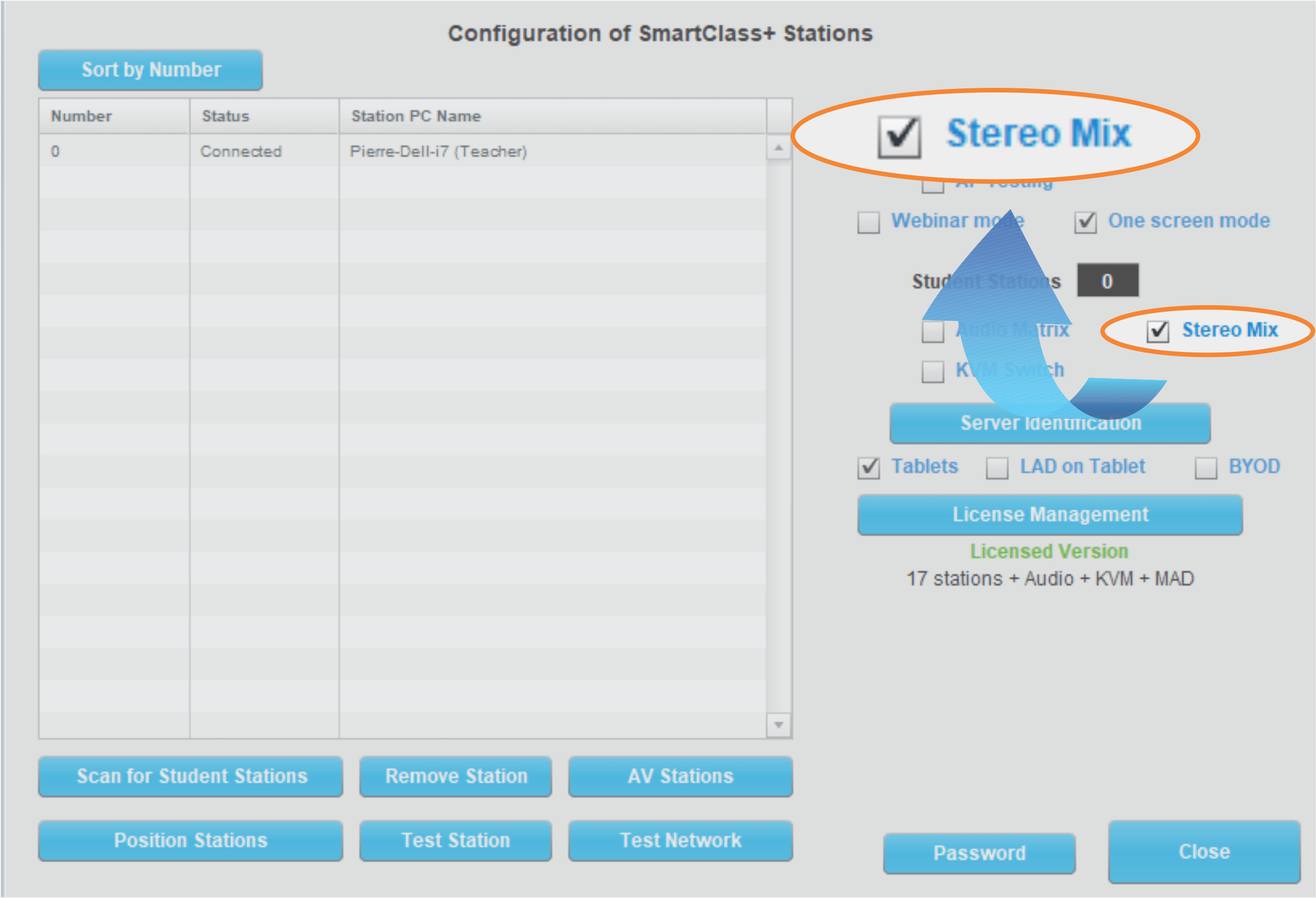 Dynamic Audio Stereo Mix