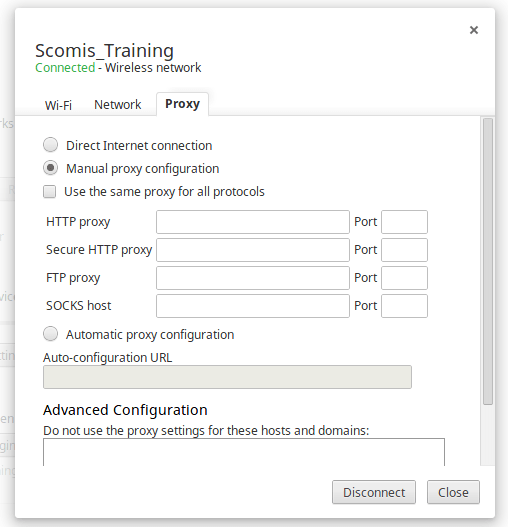 How to configure your Google Chromebook to use a Proxy Server Frequently Asked Questions