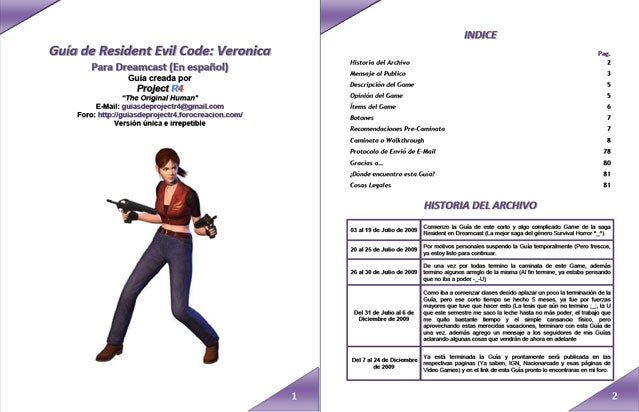 Walkthrough/guide (Spanish) (PDF) IGN