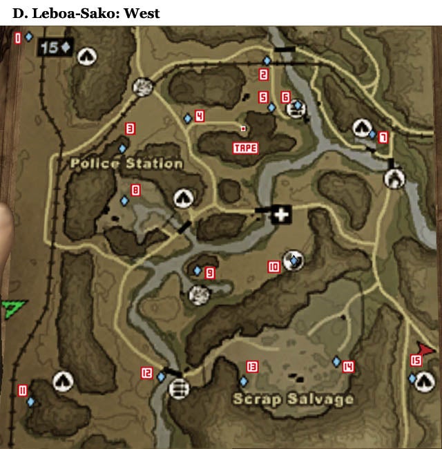 Far Cry 2 Diamond Map Maping Resources