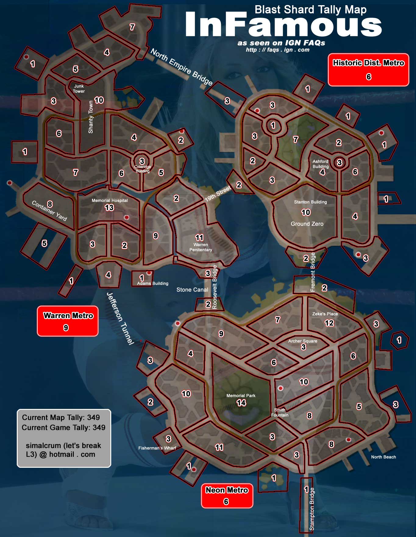 Infamous Blast Shard Map Part 2