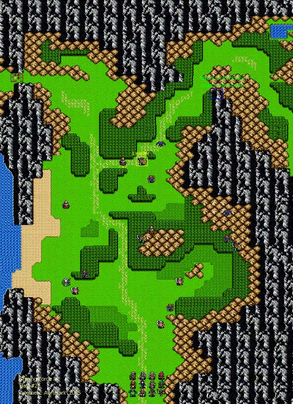 World Map 2 (Main Theme Arranged) Shining Force 1 Music.