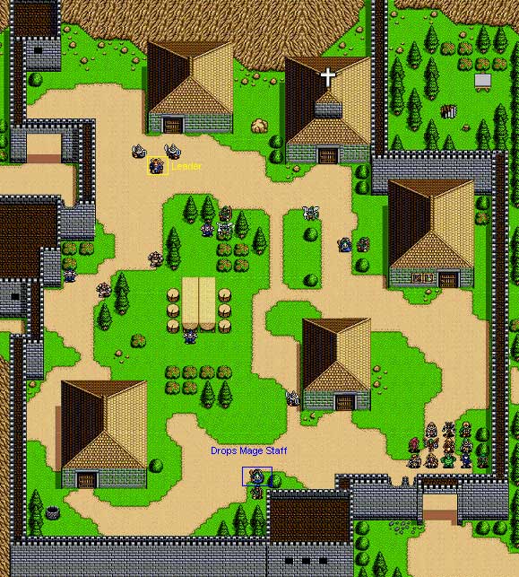 Shining Force II Maps