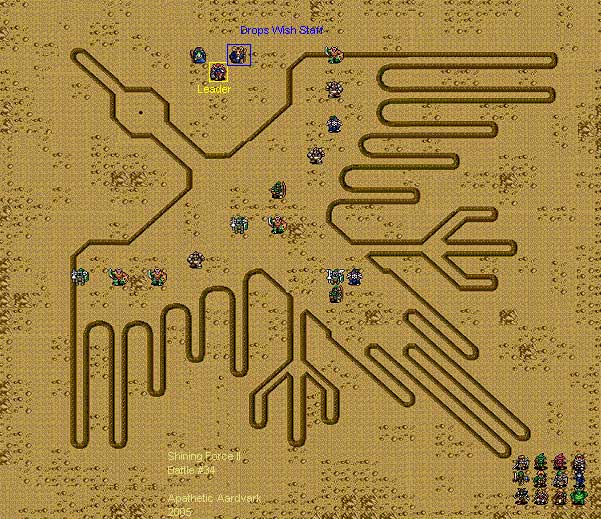 Shining Force II Maps