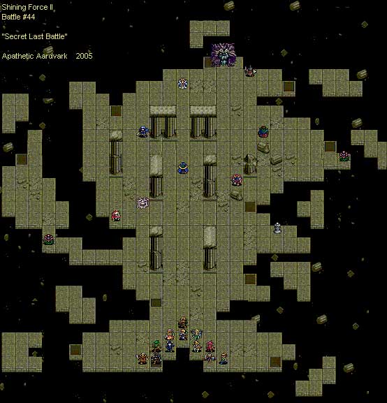 Shining Force II Maps