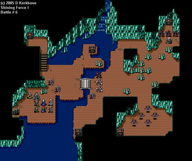 Shining Force Game Maps IGN
