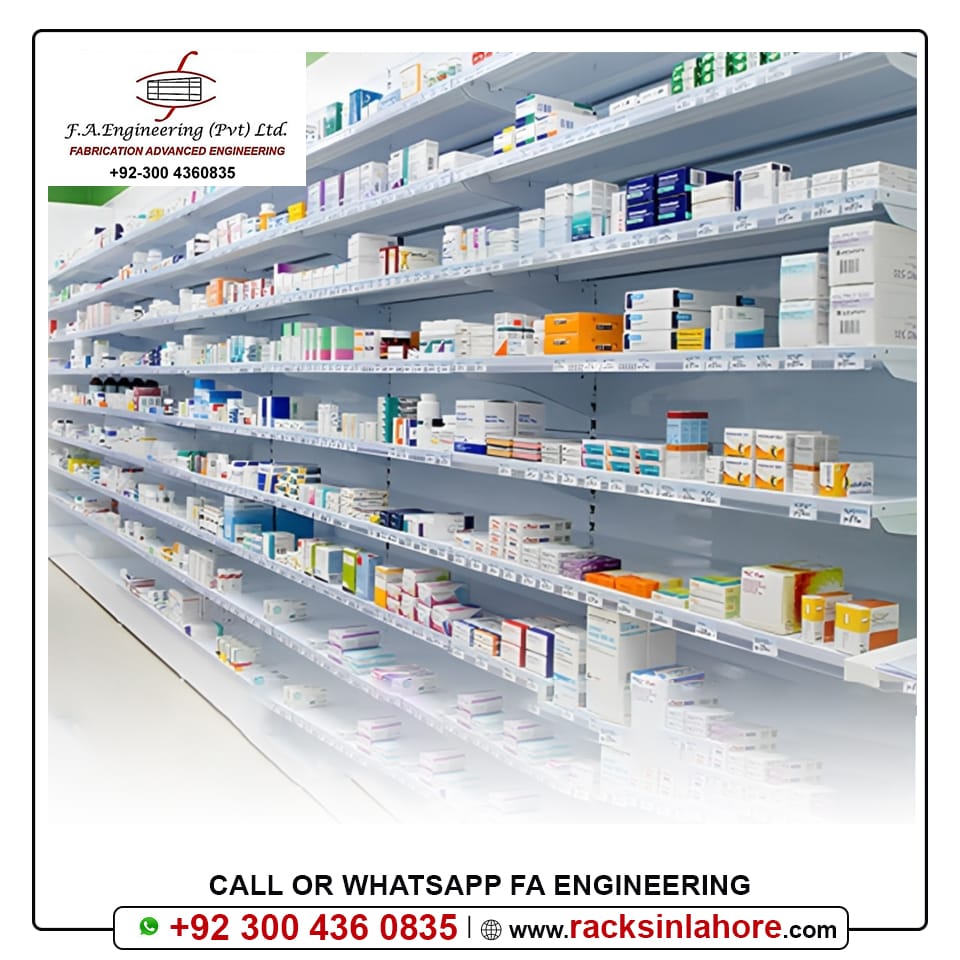 pharmacy racks racks in lahore provide best pharmacy racks