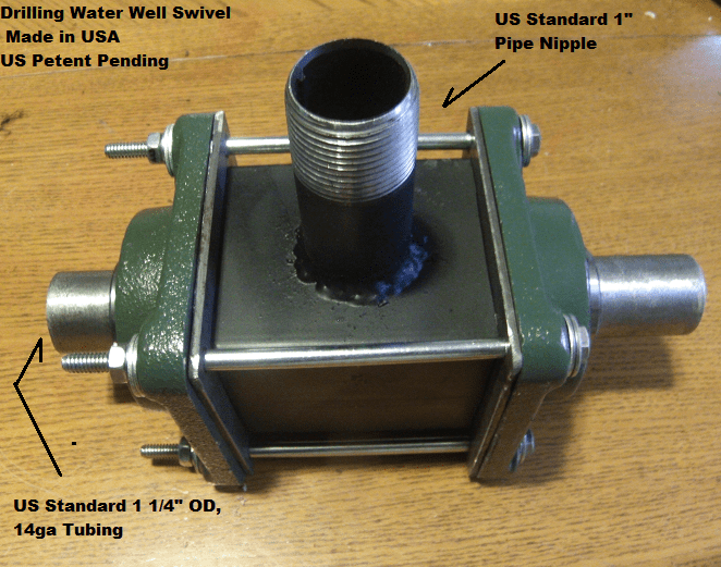 Swivel (1 1/4″) for Drilling Water Well Farage Design Works