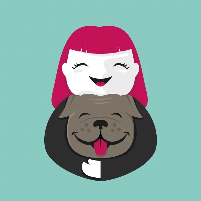 Gila von Meissner ist Illustratorin mit Herz und ein kreatives Chamäleon. FarbCafe