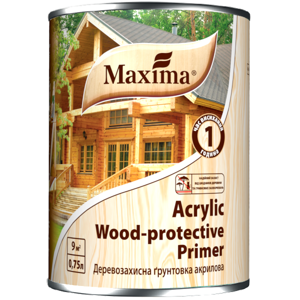 Acrylic woodprotective primer Maxima POLYSAN
