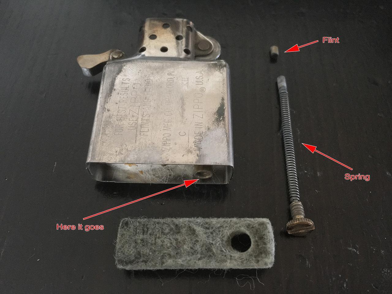Zippo Maintenance Tutorial Farcyde's Stuff