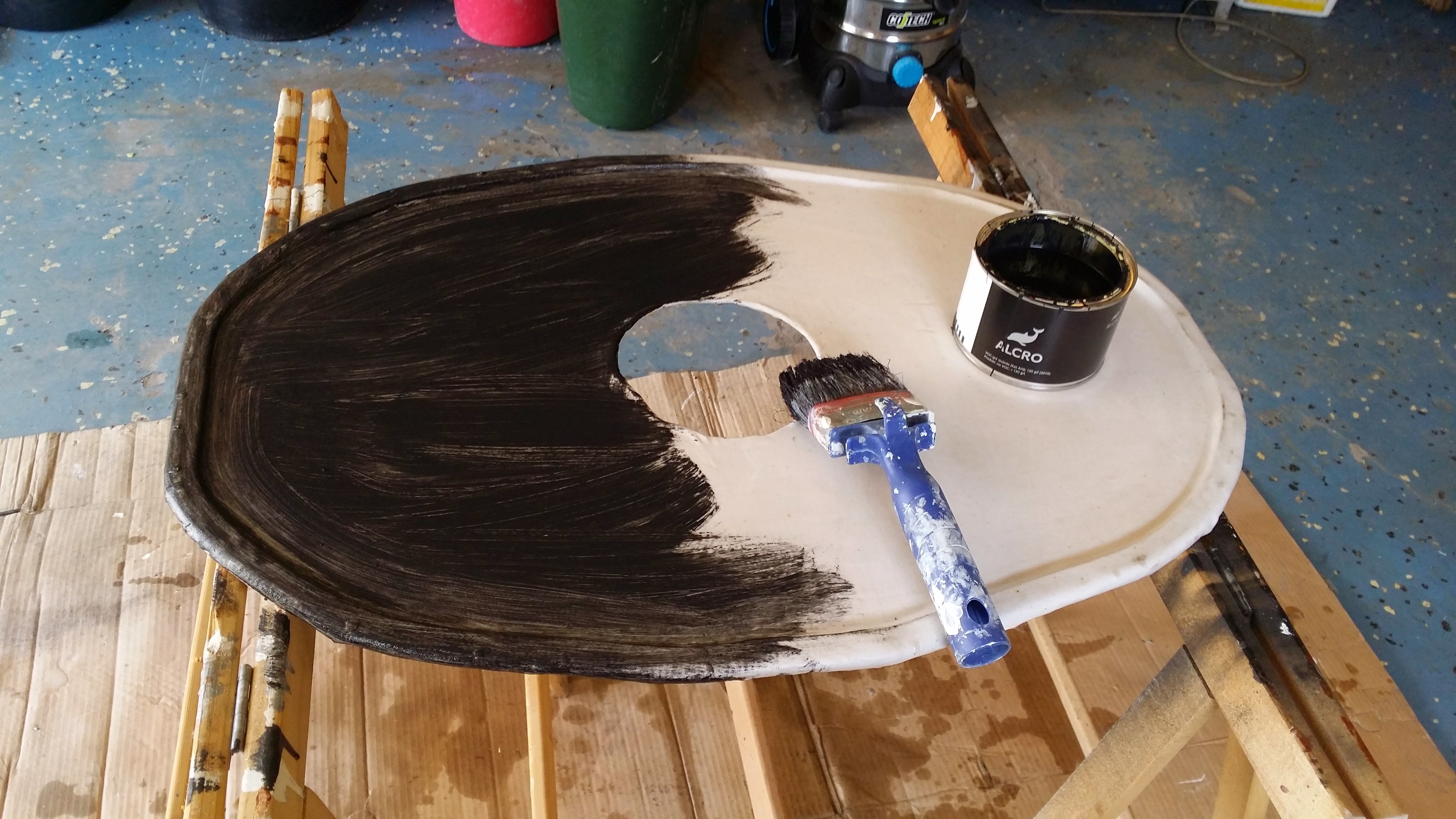 adhesive hardening and painting Fardang tinker and fiddle