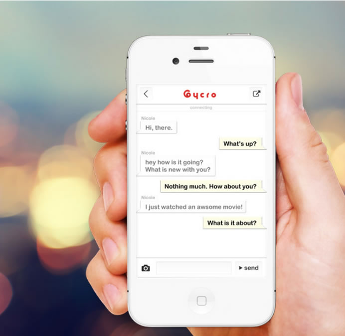 Cycro for iOS Innovative Chat App Working without Connection