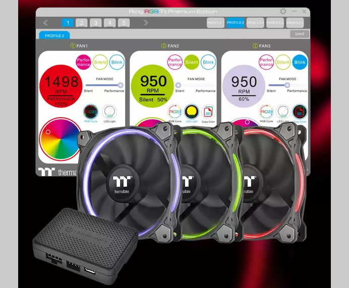 Thermaltake announces Riing 12 RGB Radiator Fan TT Premium Edition
