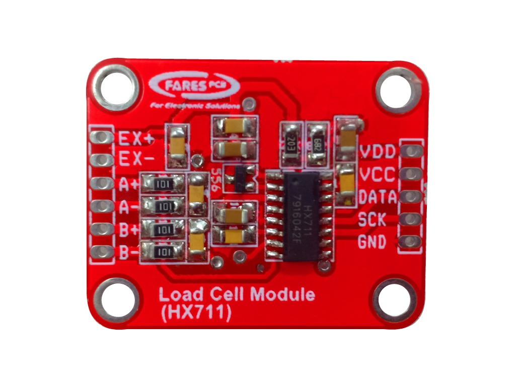 Load Cell Module (HX711) Fares PCB