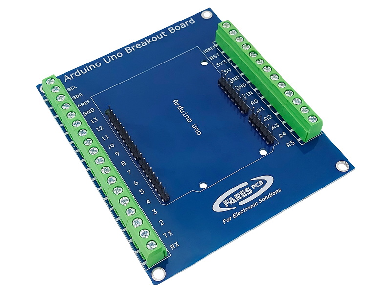 Arduino Uno Breakout Board – Fares PCB