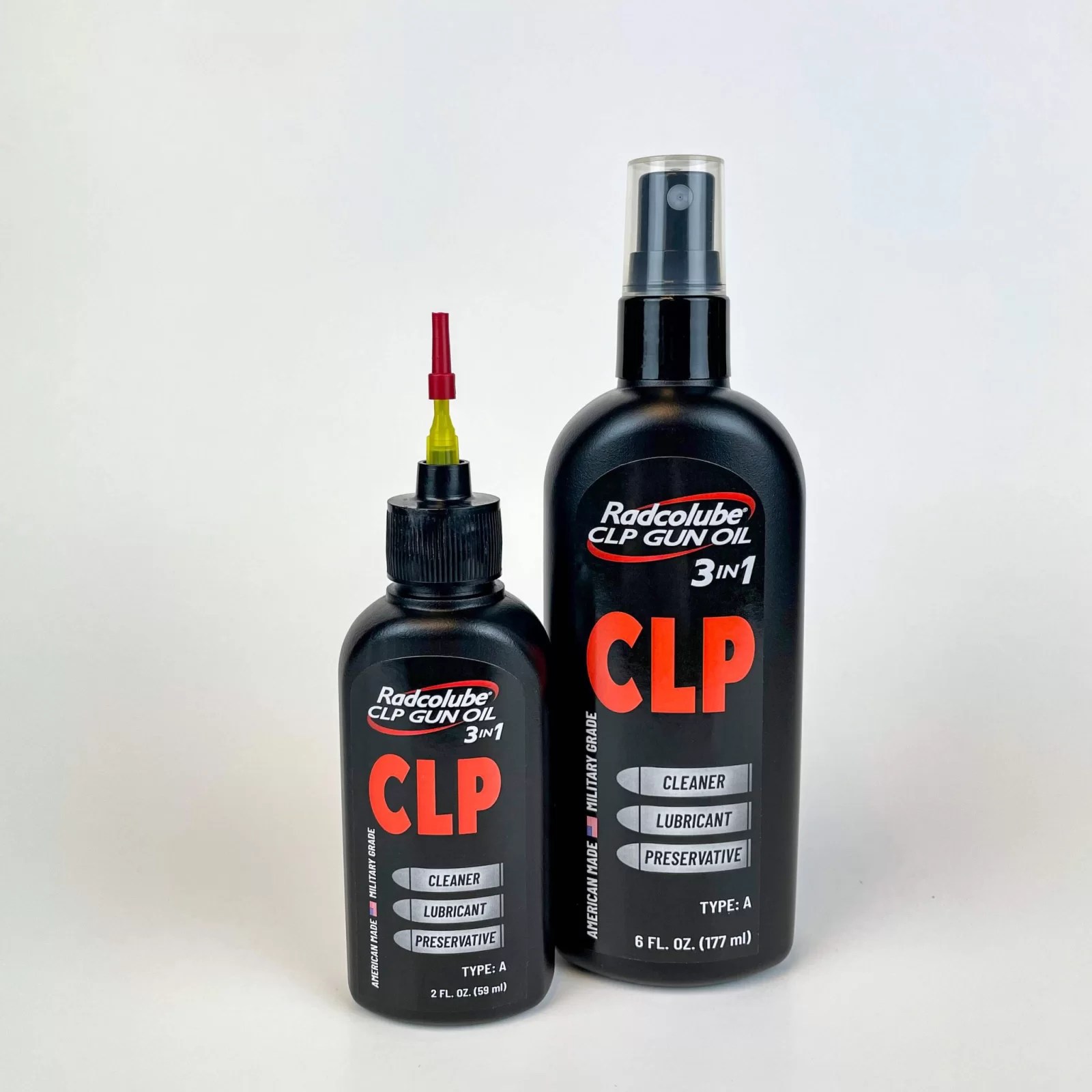 Radco Shooters Package CLP 2oz w/ Needle Applicator & 6oz w/ Pump